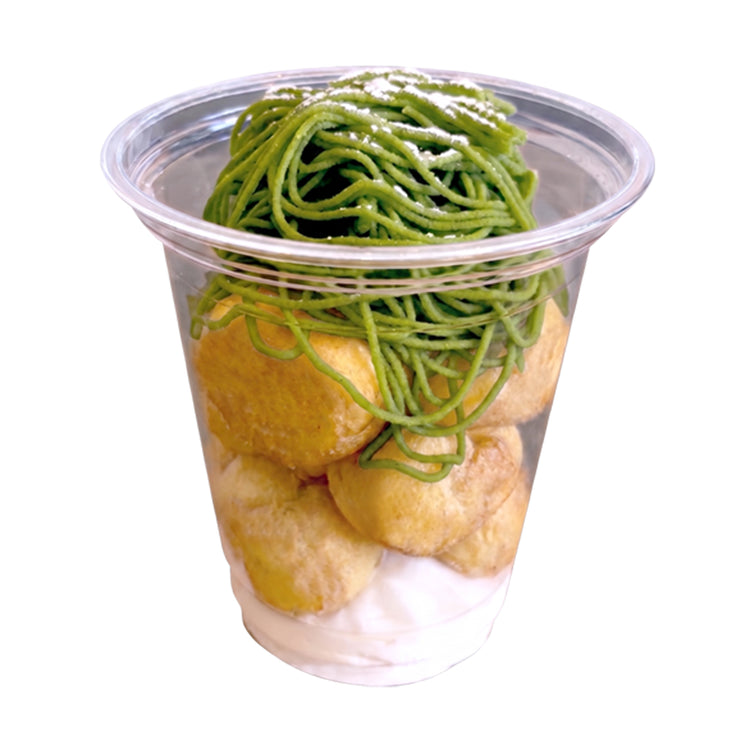 カステラパフェ(抹茶)