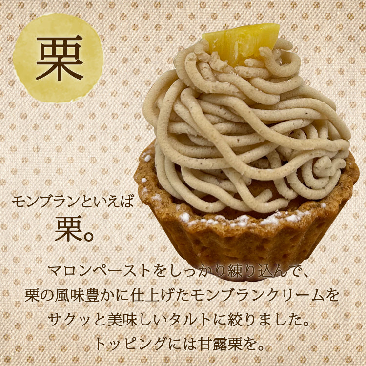 プチモンブランタルト5個セット 栗