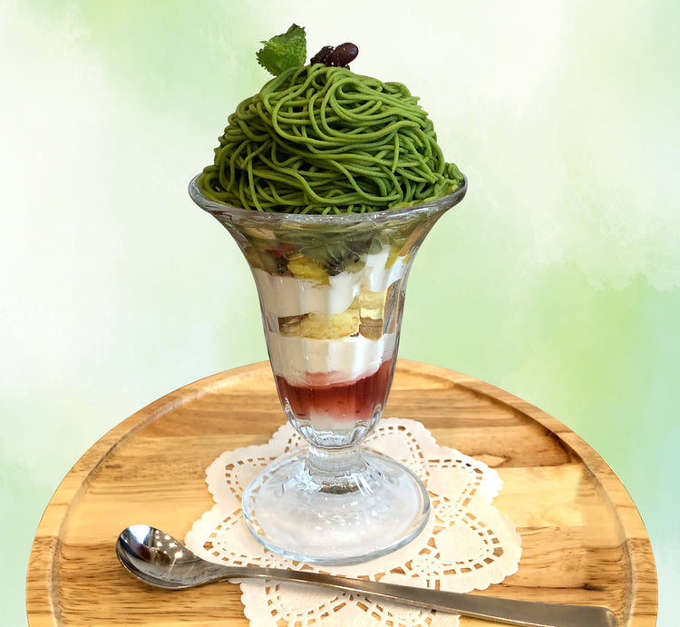 モンブランパフェ抹茶