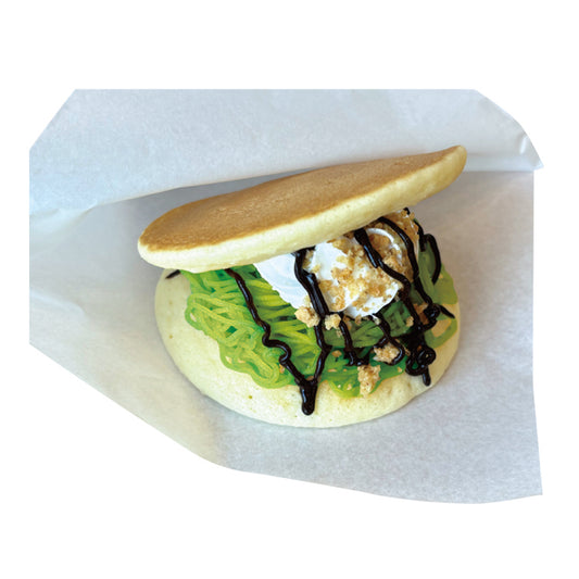 モンブランパンケーキ抹茶